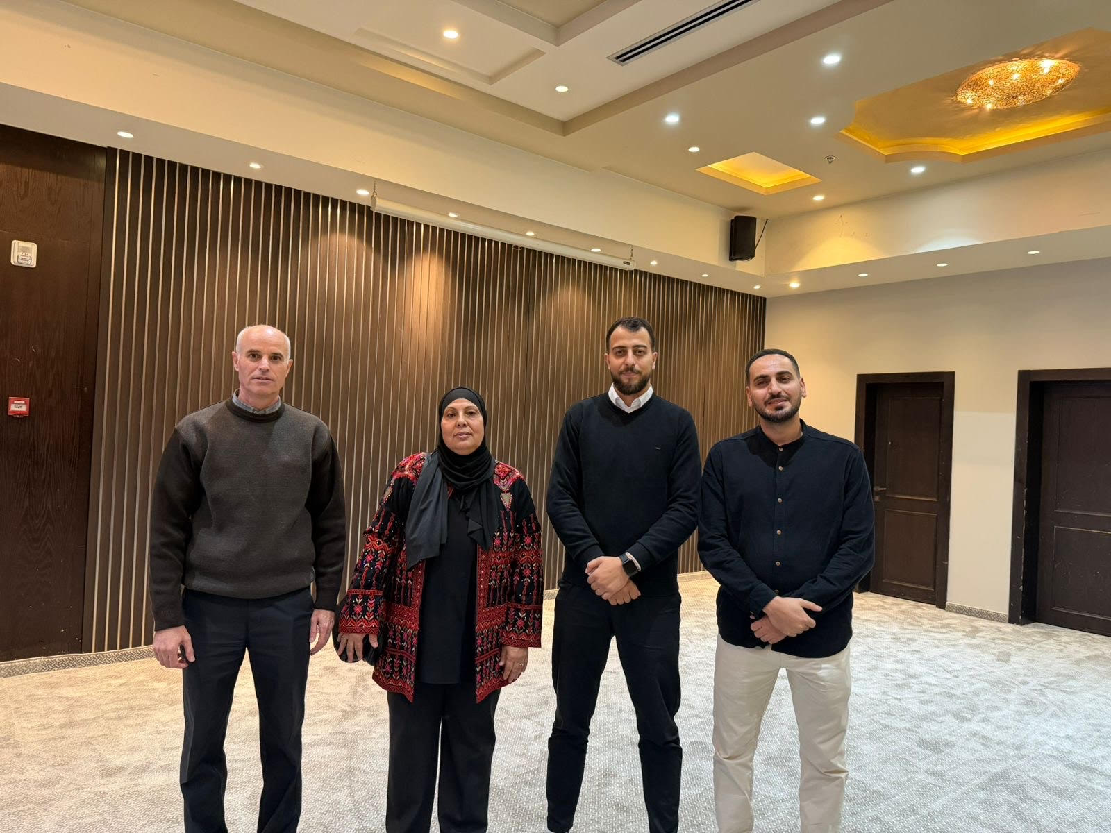 26/11/2025 الشؤون المدنية تشارك في يوم التعاون التقني والاقتصادي الهندي في رام الله