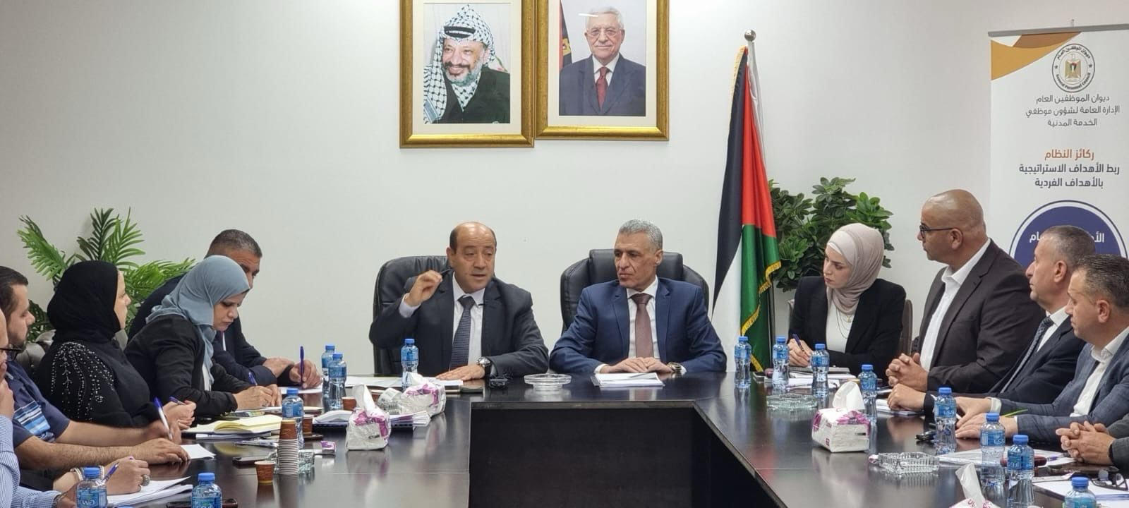 الوزيران قنديل وأبو زيد يفتتحان ورشة تدريبية حول نظام إدارة الأداء الوظيفي 