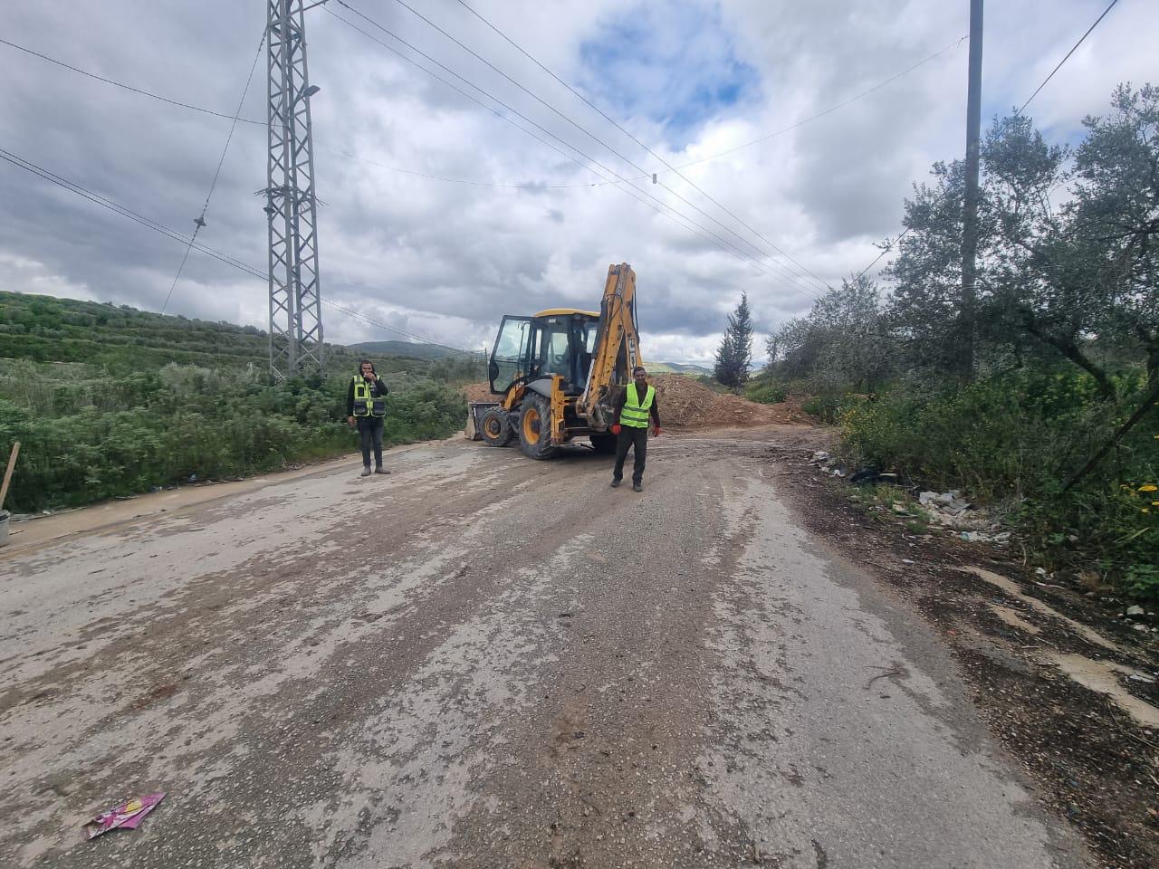 26-3-2026 ‎الهيئة العامة للشؤون المدنية  ‎بعد المتابعة من قبل طواقمنا في محافظة نابلس